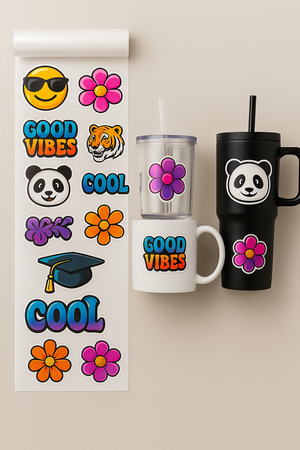Ready To Apply UV Stickers