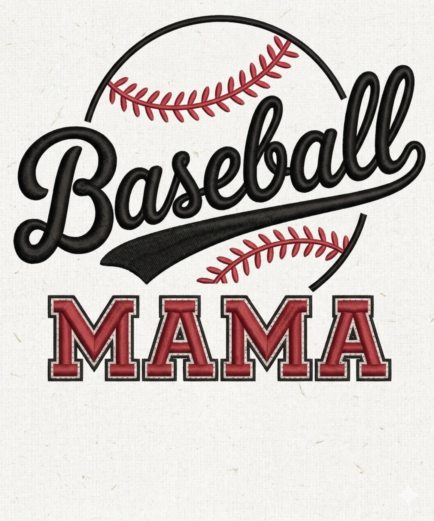 Baseball Mama DTF Transfer – Mother’s Day Shirt Design Ready to Press