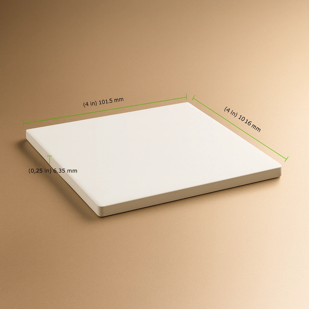 Custom Printed 4 Inch Square Ceramic Coasters