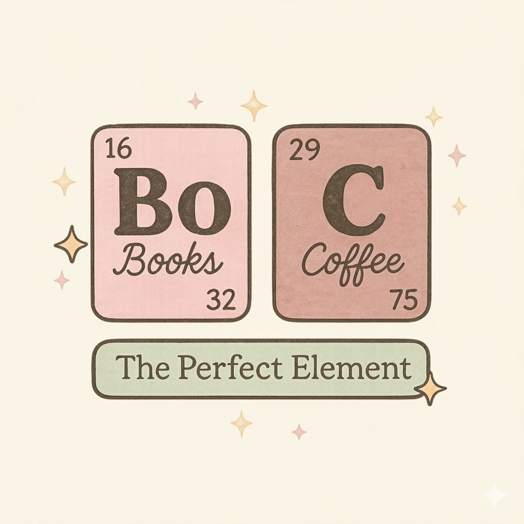 Books and Coffee Design – The Perfect Element Artwork