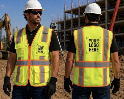 Custom CornerStone CSV105 ANSI Class 2 Surveyor Safety Vest