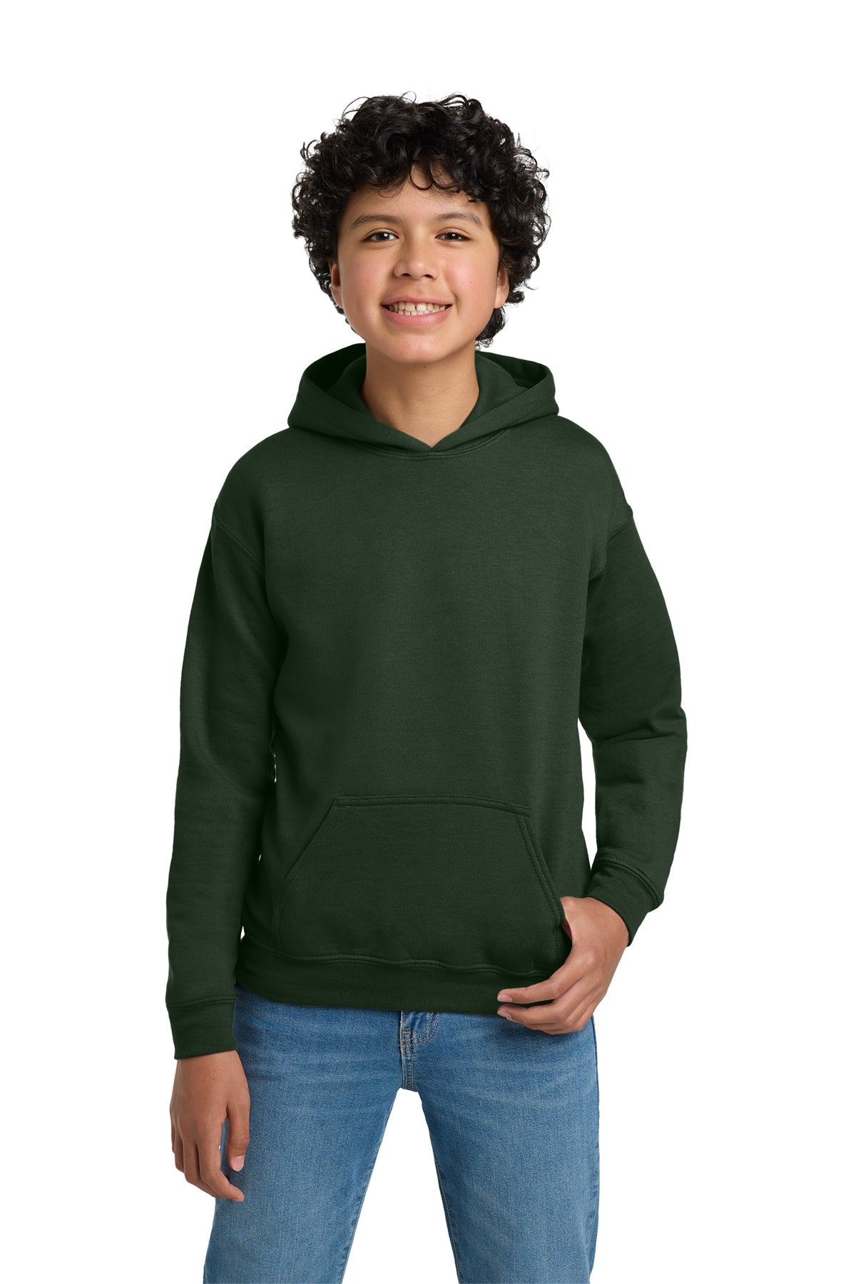 Custom youth hoodie Gildan 18500B for schools and events