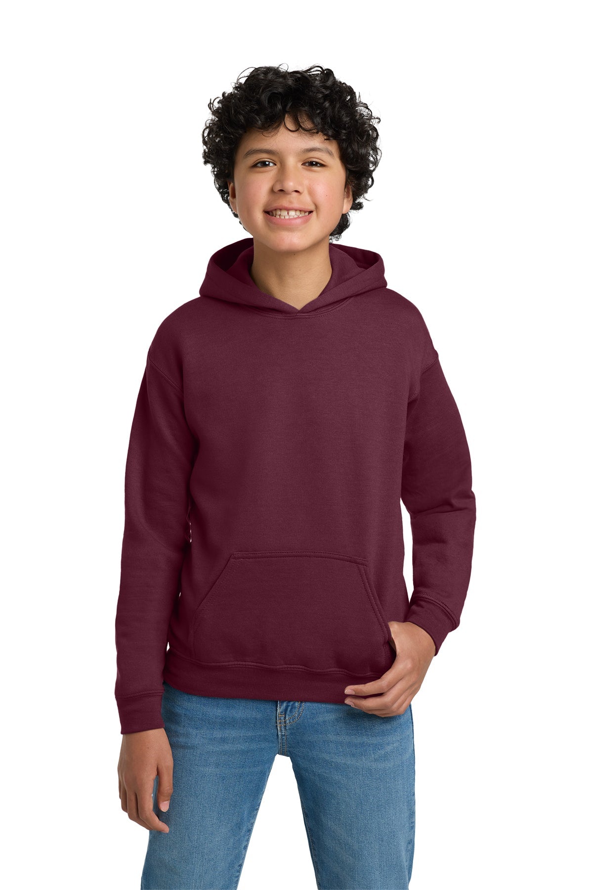 Custom youth hoodie Gildan 18500B for schools and events