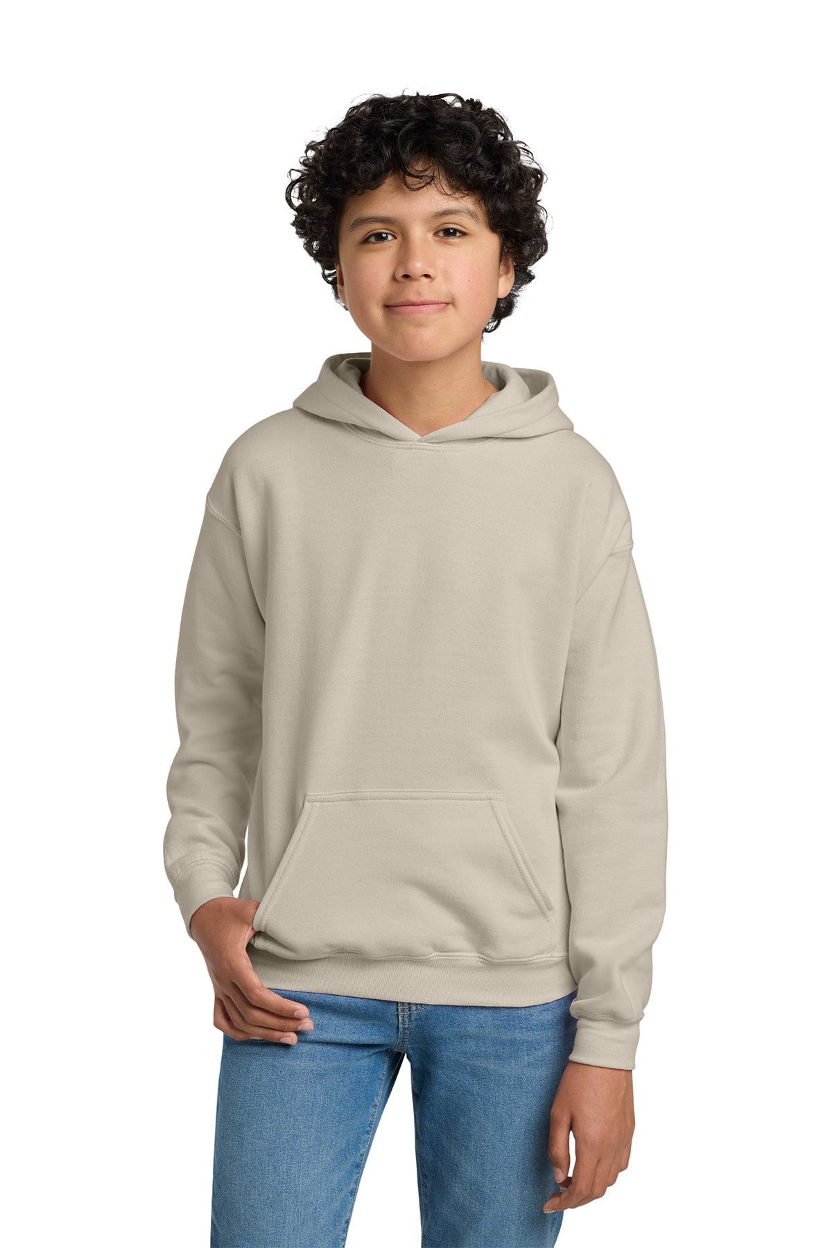 Custom youth hoodie Gildan 18500B for schools and events