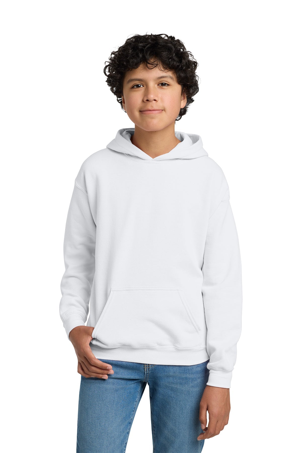 Custom youth hoodie Gildan 18500B for schools and events