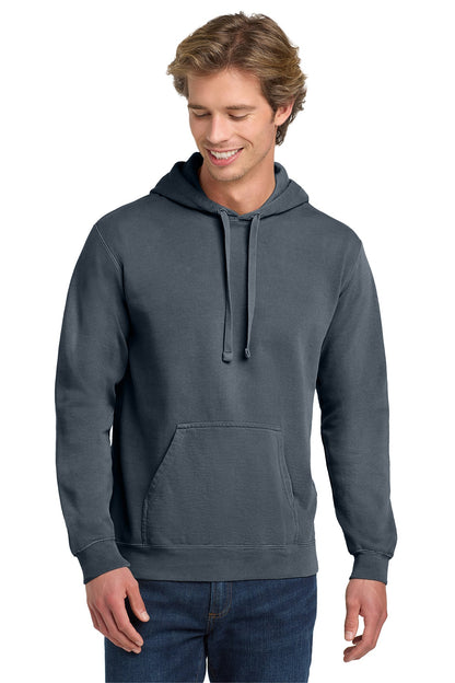 Custom unisex Comfort Colors 1567 hoodie with garment-dyed finish