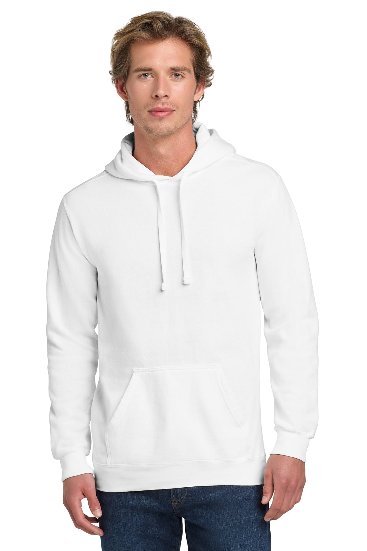Custom unisex Comfort Colors 1567 hoodie with garment-dyed finish