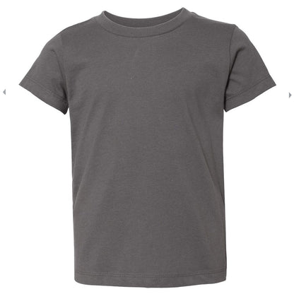 Custom toddler t-shirt for personalized designs, no minimum order.