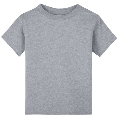 Custom toddler t-shirt for personalized designs, no minimum order.