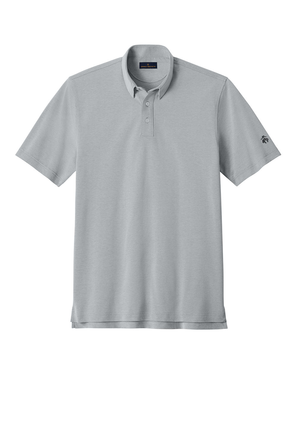 Custom Brooks Brothers Pinpoint Pique Dress Polo with Logo | No Minimum