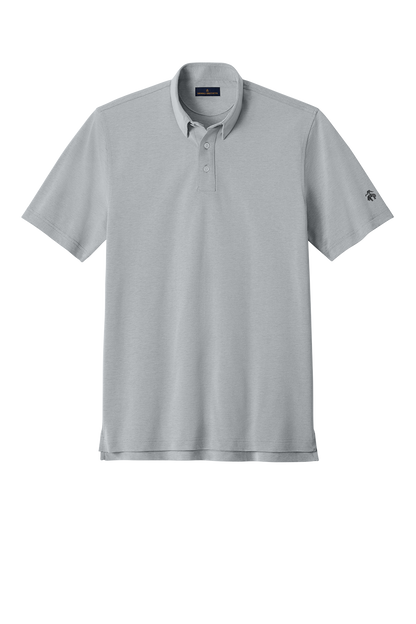 Custom Brooks Brothers Pinpoint Pique Dress Polo with Logo | No Minimum