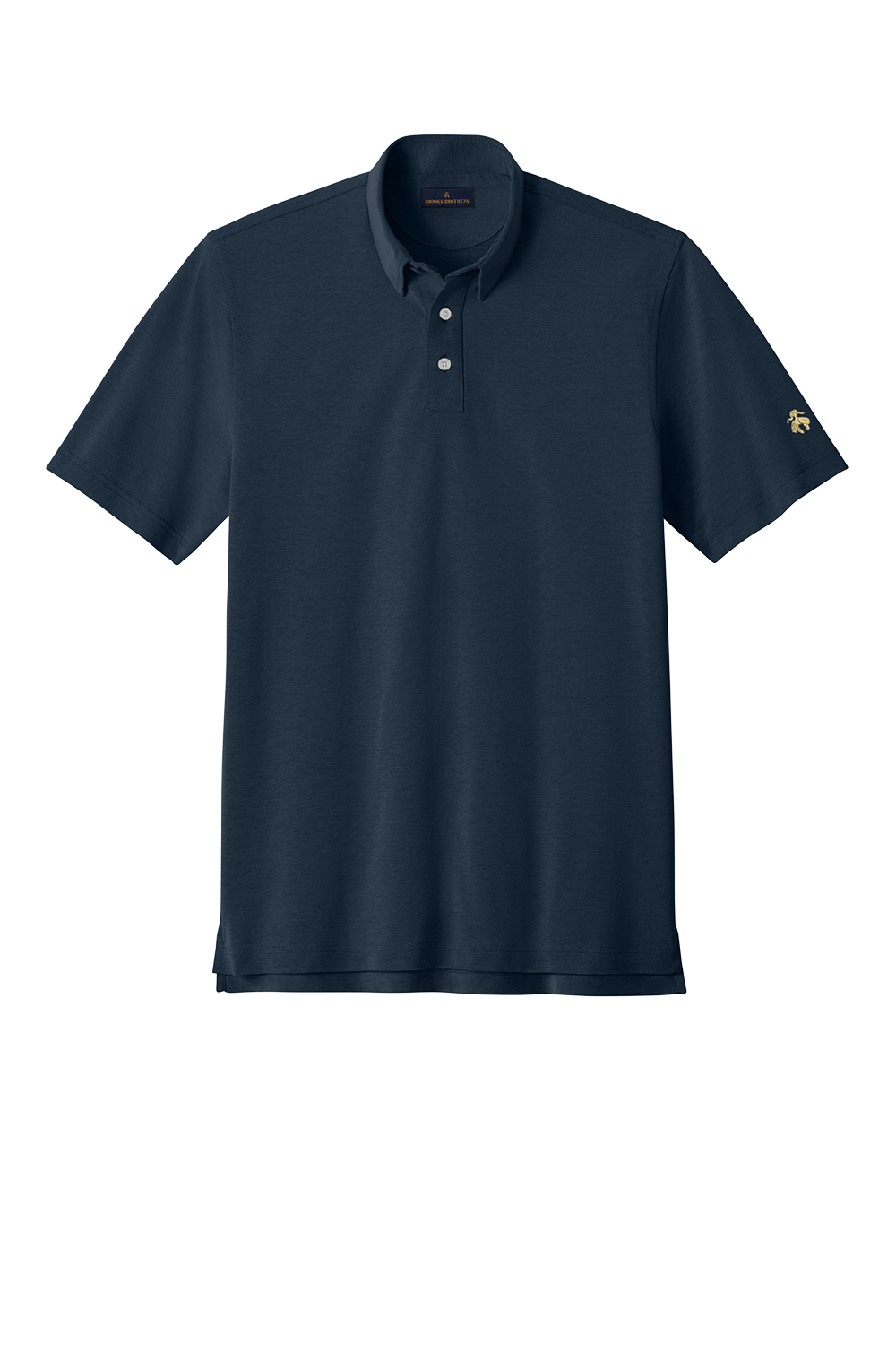 Custom Brooks Brothers Pinpoint Pique Dress Polo with Logo | No Minimum