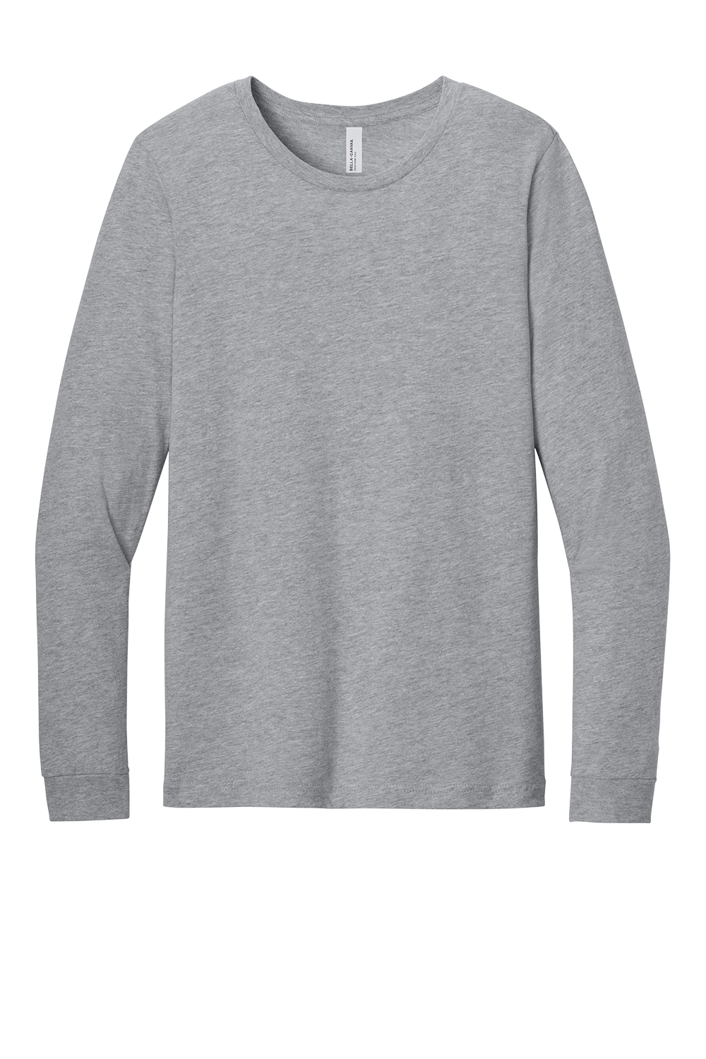 Custom Long Sleeve Tee with Logo, Upload Your Design, No Minimum