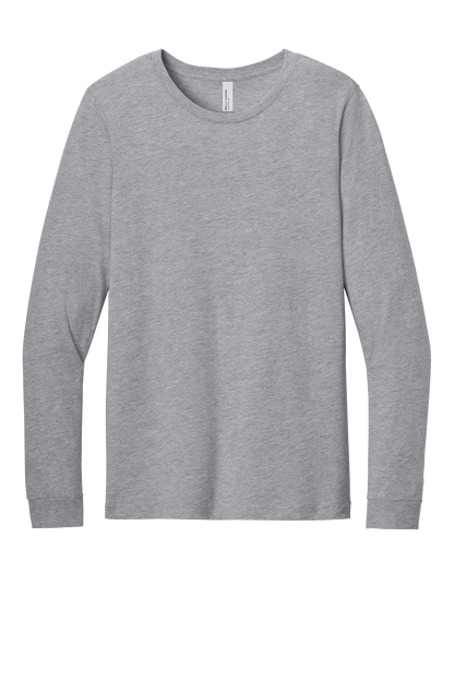 Custom Long Sleeve Tee with Logo, Upload Your Design, No Minimum