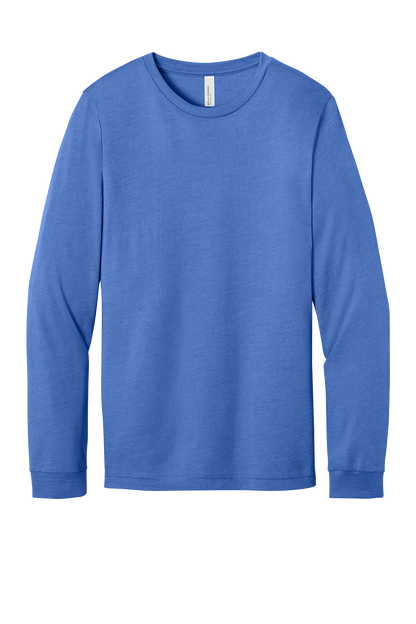Custom Long Sleeve Tee with Logo, Upload Your Design, No Minimum