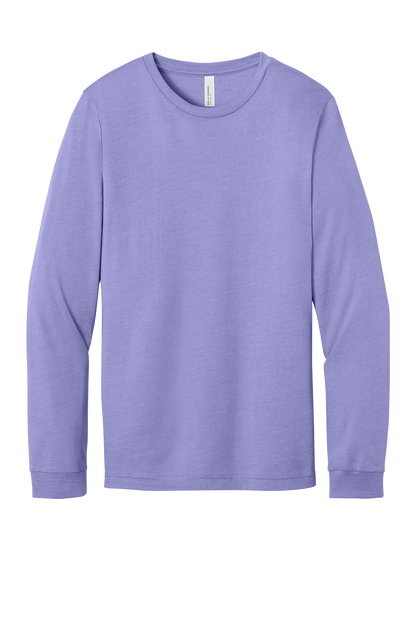 Custom Long Sleeve Tee with Logo, Upload Your Design, No Minimum
