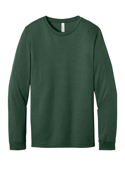 Custom Long Sleeve Tee with Logo, Upload Your Design, No Minimum