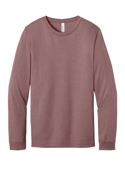 Custom Long Sleeve Tee with Logo, Upload Your Design, No Minimum