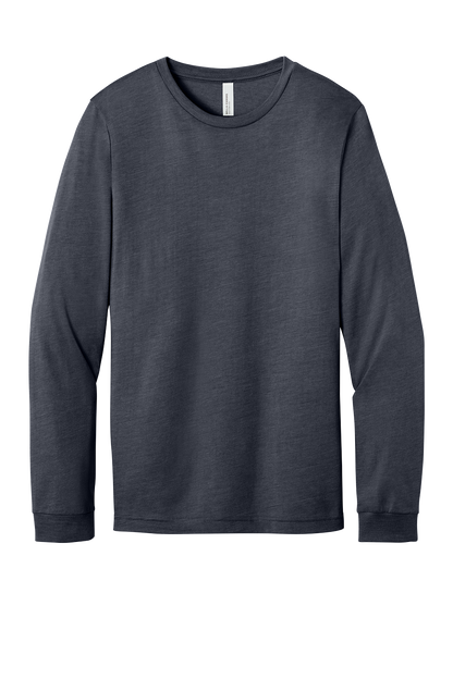 Custom Long Sleeve Tee with Logo, Upload Your Design, No Minimum