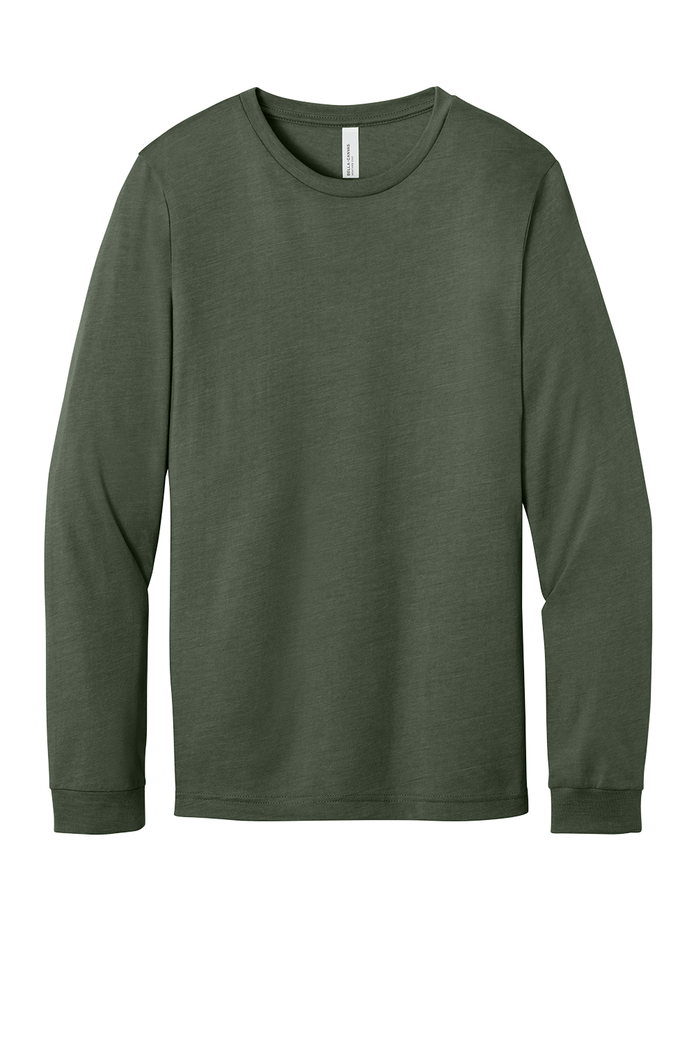 Custom Long Sleeve Tee with Logo, Upload Your Design, No Minimum