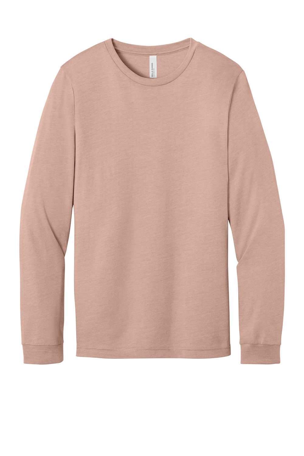 Custom Long Sleeve Tee with Logo, Upload Your Design, No Minimum