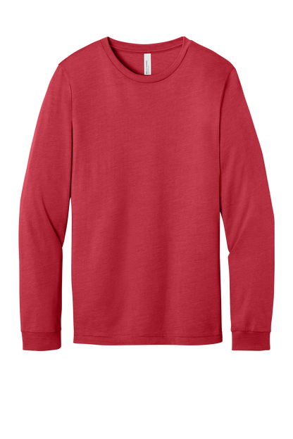 Custom Long Sleeve Tee with Logo, Upload Your Design, No Minimum