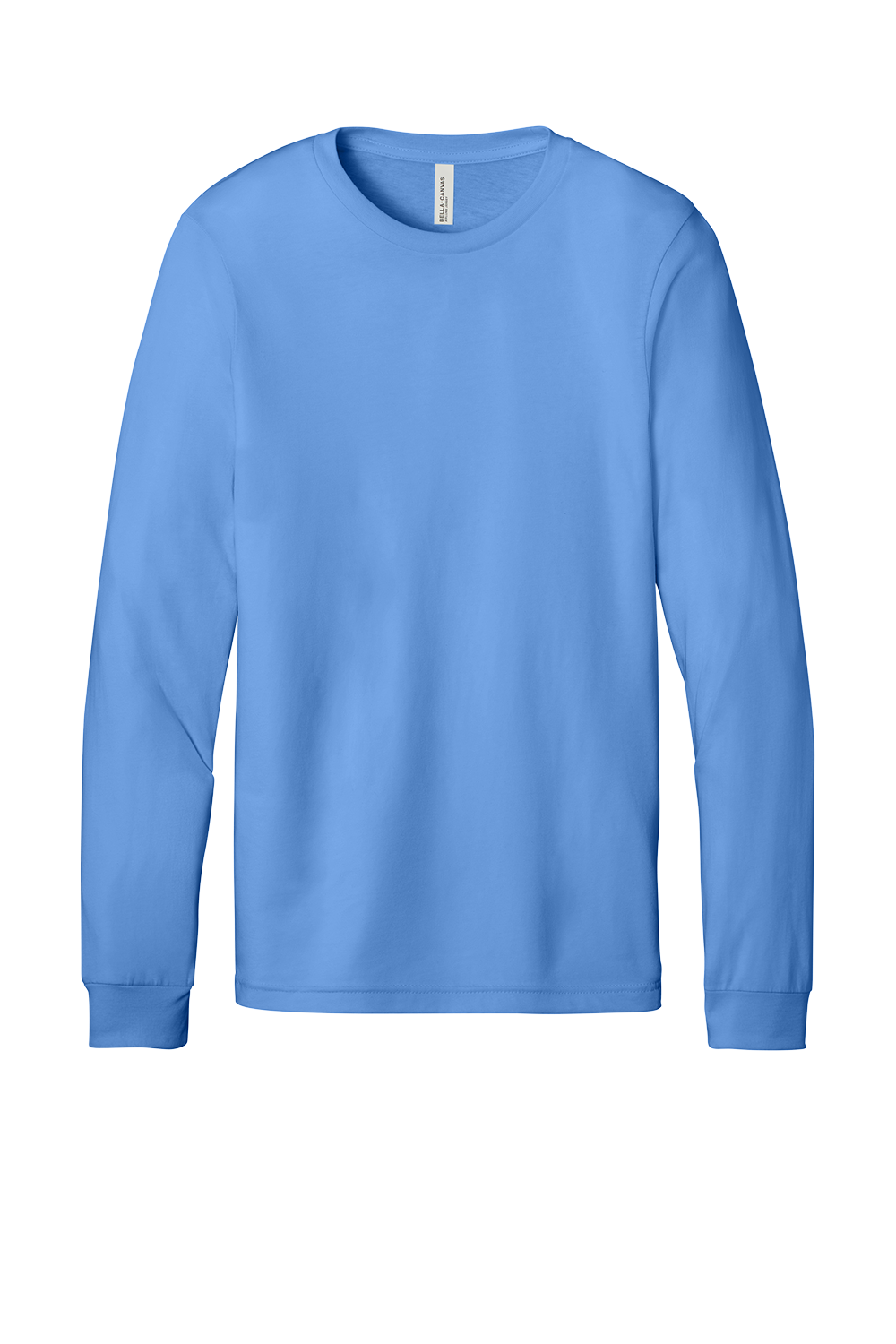 Custom Long Sleeve Tee with Logo, Upload Your Design, No Minimum