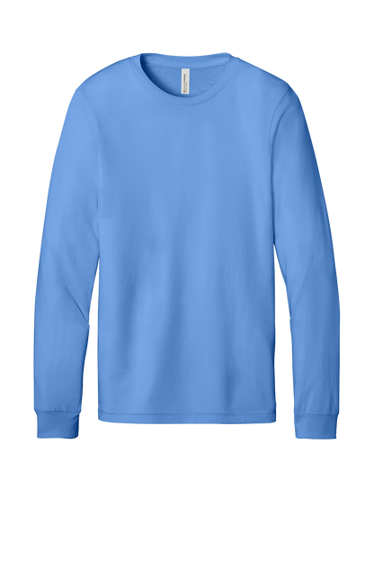 Custom Long Sleeve Tee with Logo, Upload Your Design, No Minimum