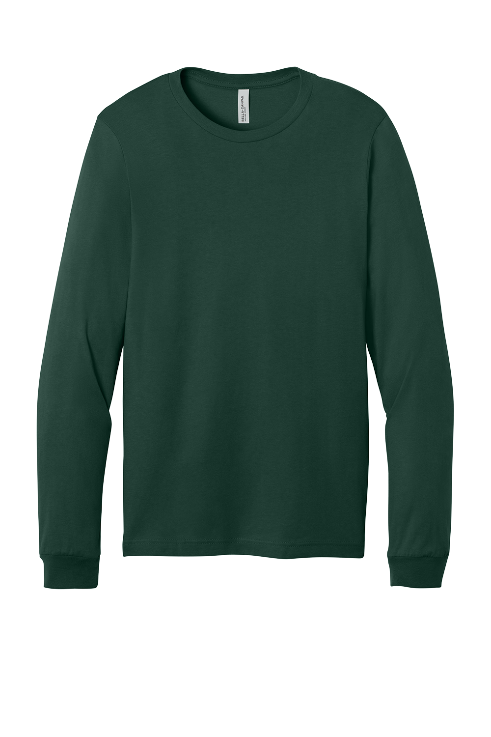 Custom Long Sleeve Tee with Logo, Upload Your Design, No Minimum