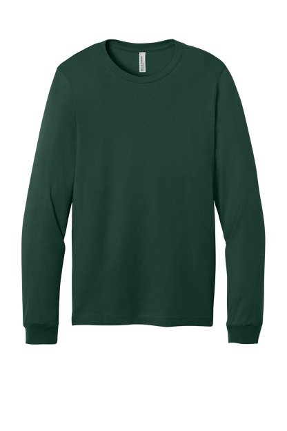 Custom Long Sleeve Tee with Logo, Upload Your Design, No Minimum