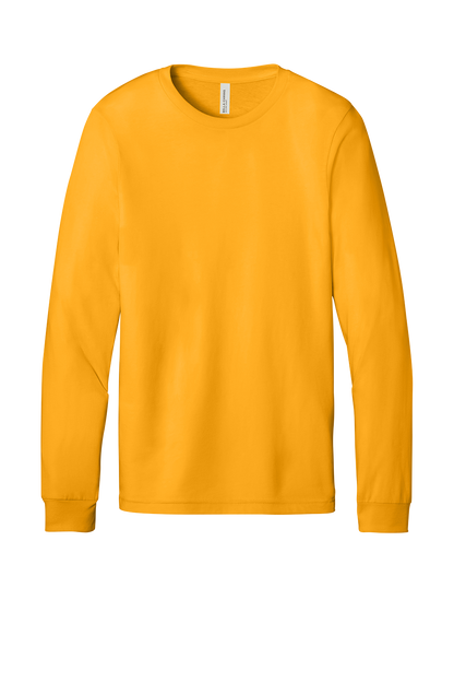 Custom Long Sleeve Tee with Logo, Upload Your Design, No Minimum