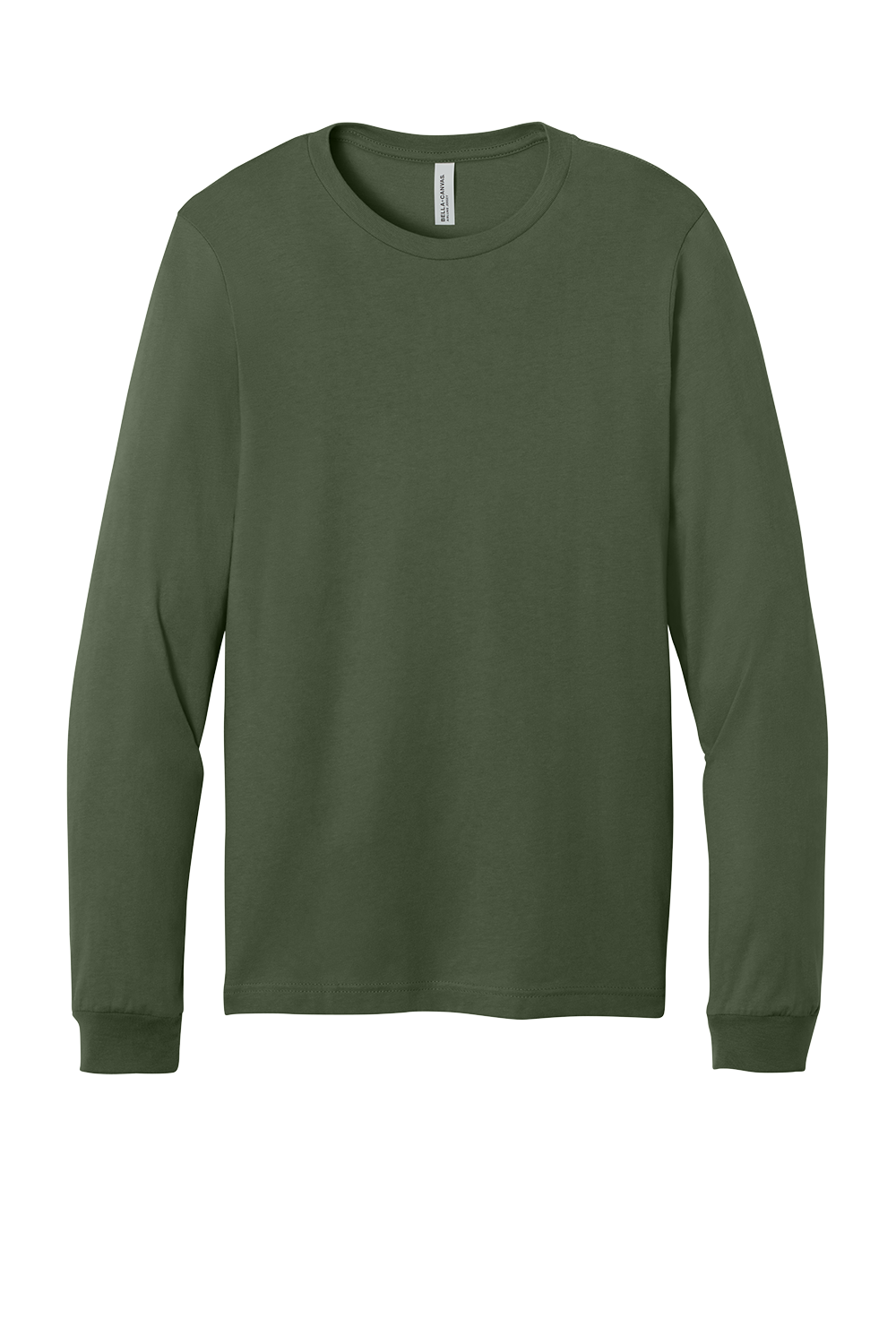 Custom Long Sleeve Tee with Logo, Upload Your Design, No Minimum
