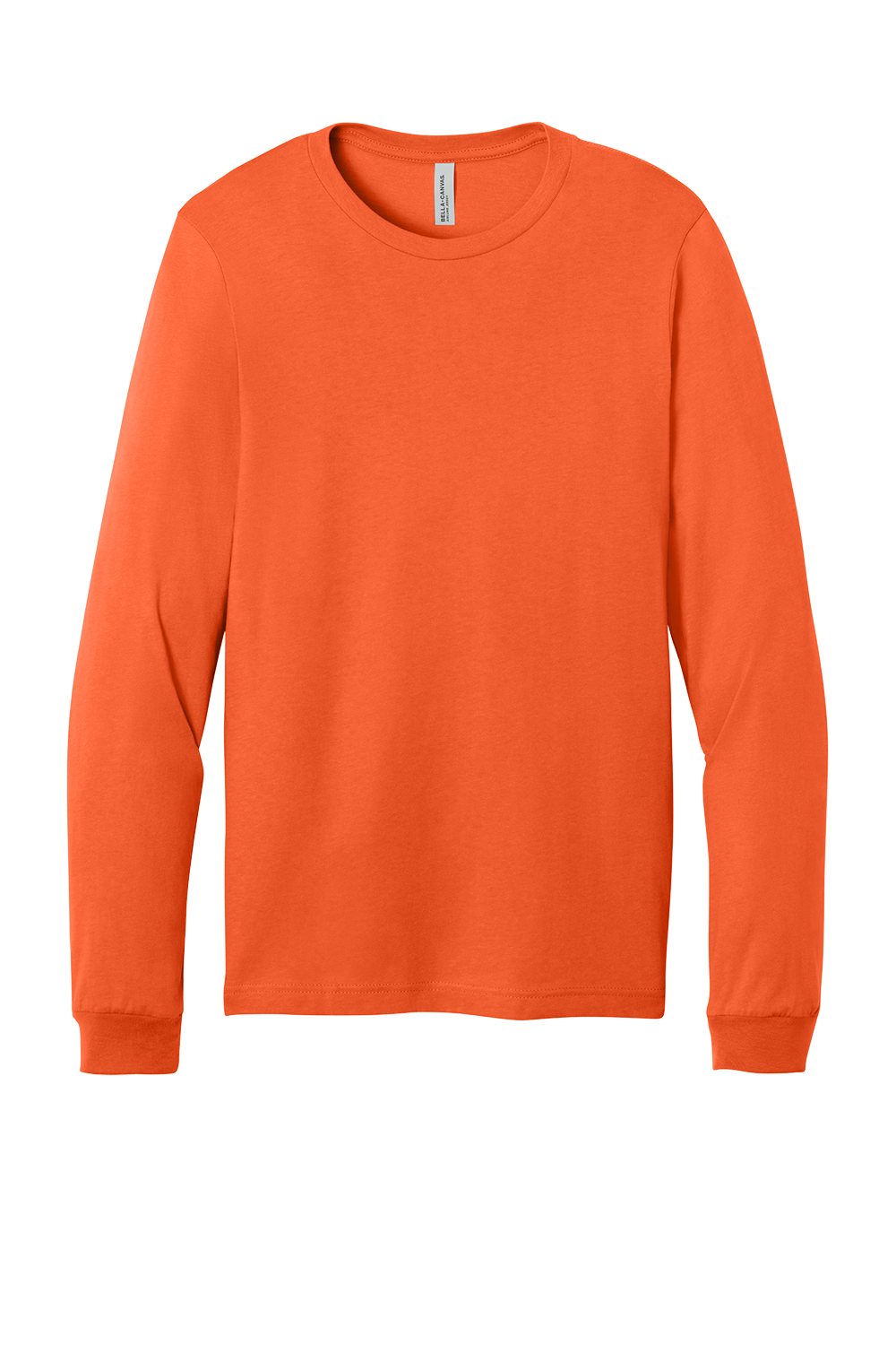 Custom Long Sleeve Tee with Logo, Upload Your Design, No Minimum