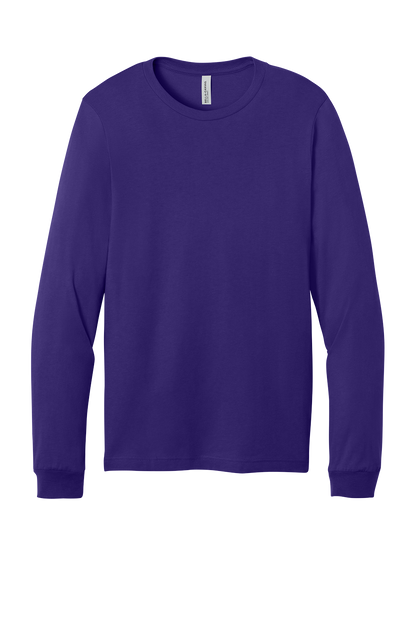 Custom Long Sleeve Tee with Logo, Upload Your Design, No Minimum