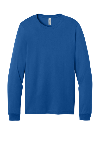 Custom Long Sleeve Tee with Logo, Upload Your Design, No Minimum