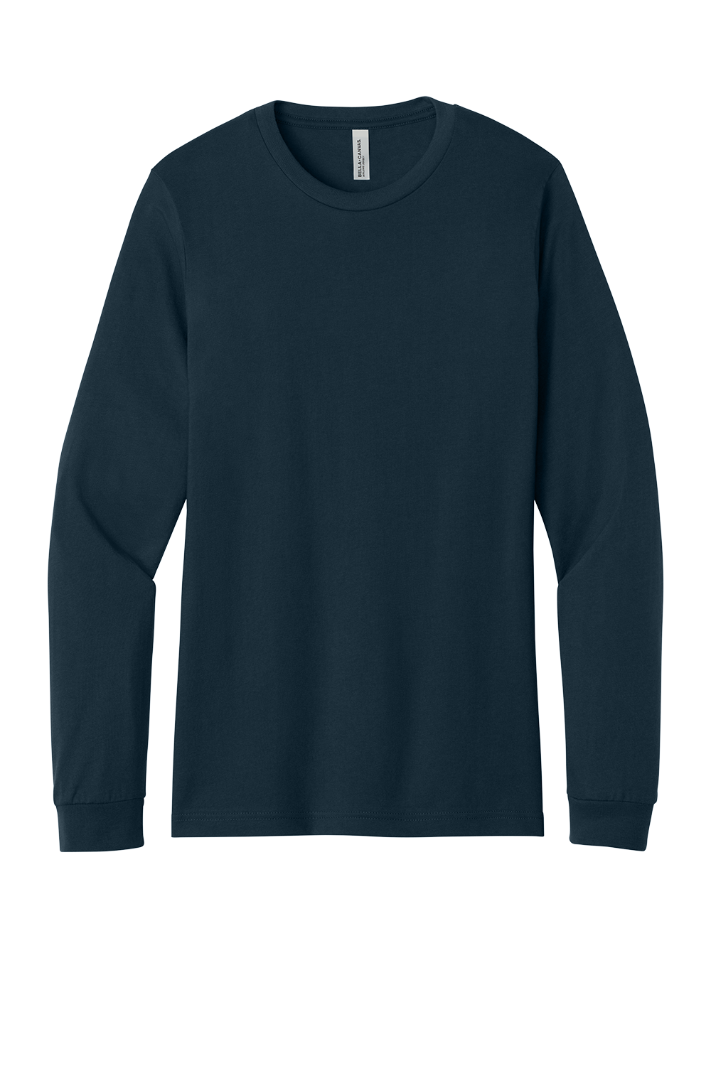Custom Long Sleeve Tee with Logo, Upload Your Design, No Minimum