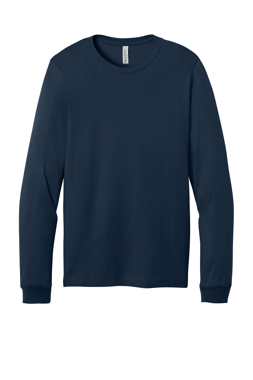 Custom Long Sleeve Tee with Logo, Upload Your Design, No Minimum