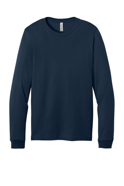 Custom Long Sleeve Tee with Logo, Upload Your Design, No Minimum