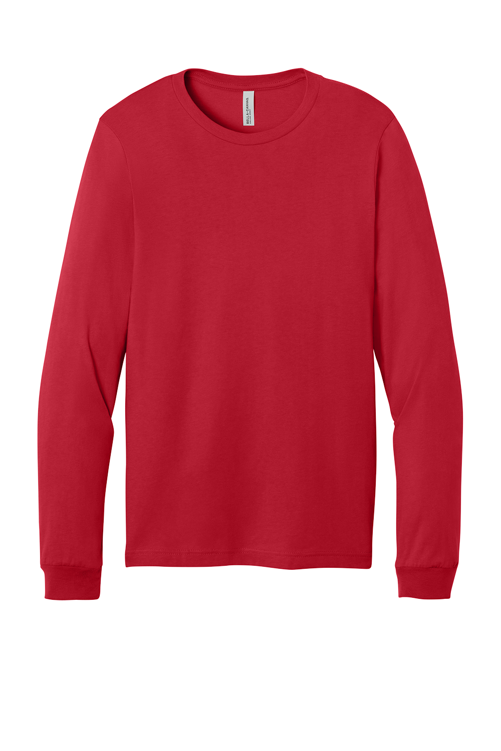Custom Long Sleeve Tee with Logo, Upload Your Design, No Minimum