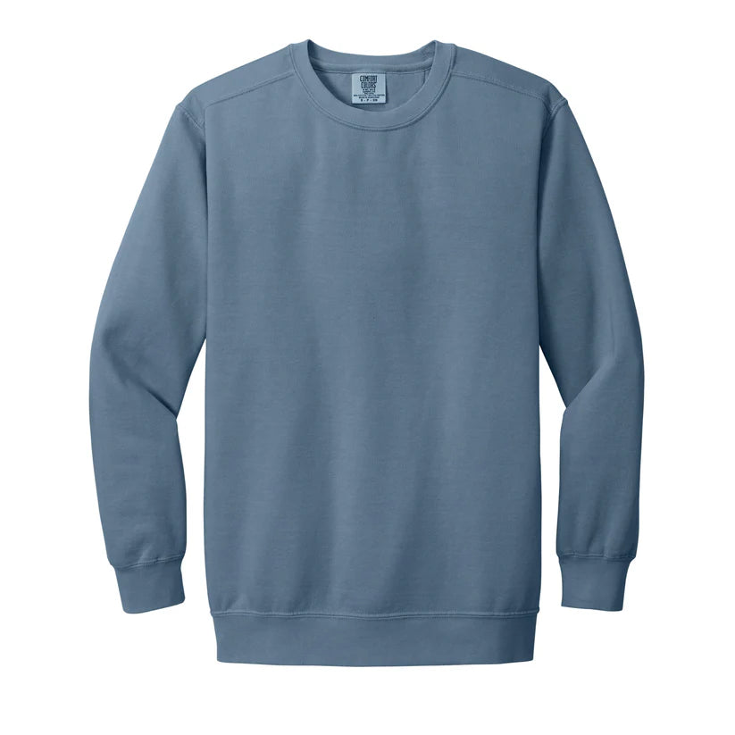 Custom Printed Comfort Colors Ring Spun Crewneck Sweatshirt (1566)