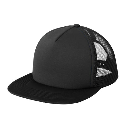 Custom Printed Flat Bill Snapback Trucker Cap - District (DT624)