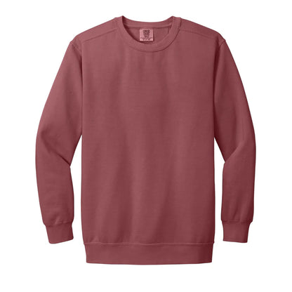 Custom Printed Comfort Colors Ring Spun Crewneck Sweatshirt (1566)