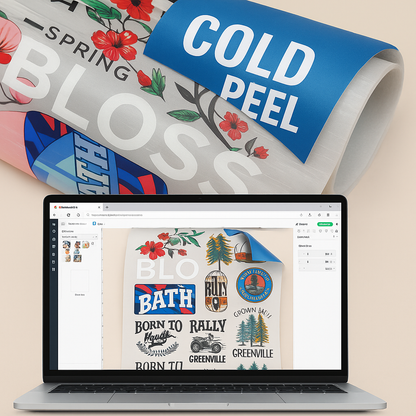 Online DTF Gang Sheet Builder | Cold Peel