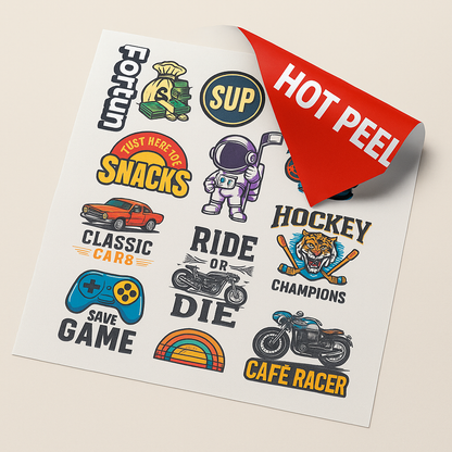 22" DTF Gang Sheet |  Hot Peel (Upload File)