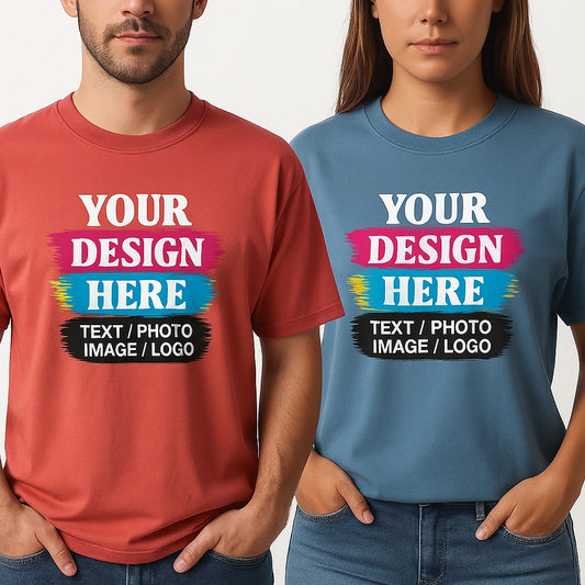 Unisex Short Sleeve Vintage Washed Tee | %100 Cotton – Comfort Colors