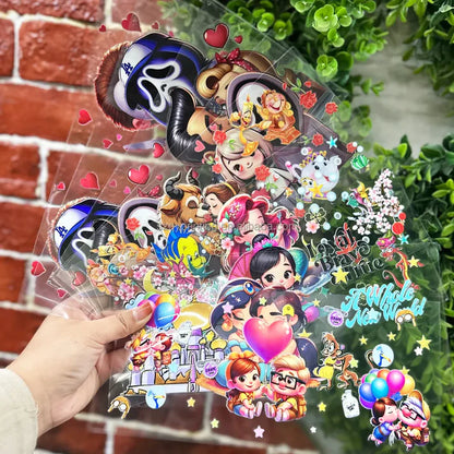 UV DTF Stickers by Size | Custom 3D Stickers