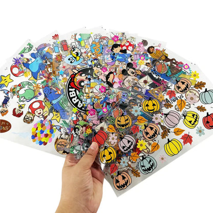 UV DTF Stickers by Size | Custom 3D Stickers