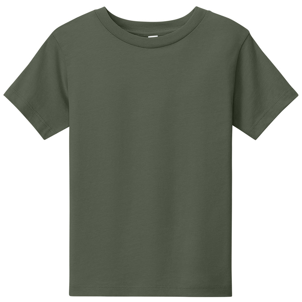 Custom toddler t-shirt for personalized designs, no minimum order.