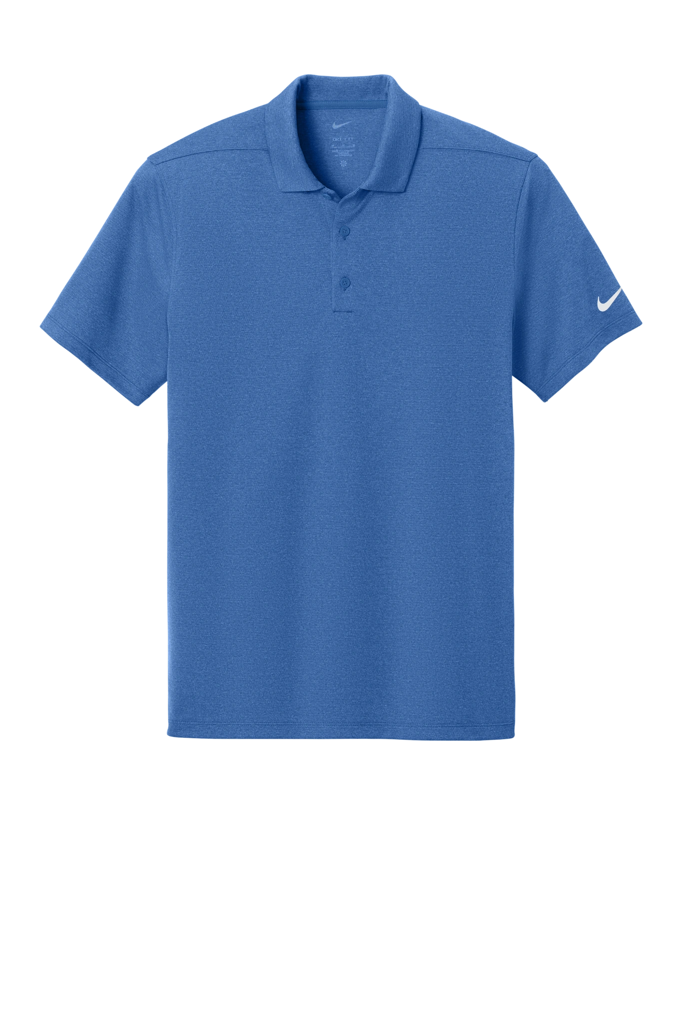 Custom Nike Dri-FIT Smooth Heather Polo Shirt with Logo Printing
