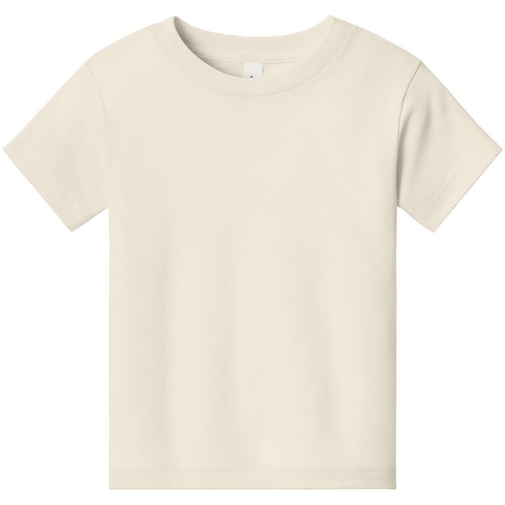 Custom toddler t-shirt for personalized designs, no minimum order.